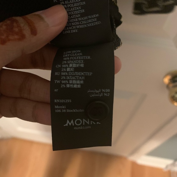 ASOS Monki oversized chain blouse - Picture 10 of 10